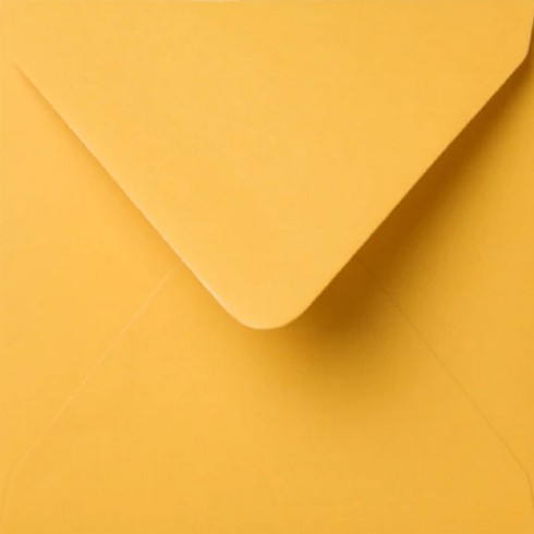 Envelop 14x14  - Mais geel