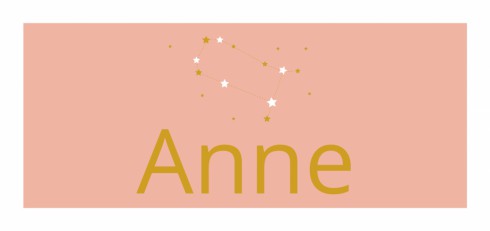 Geboortekaartje Anne