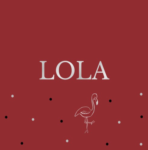 Geboortekaartje Lola