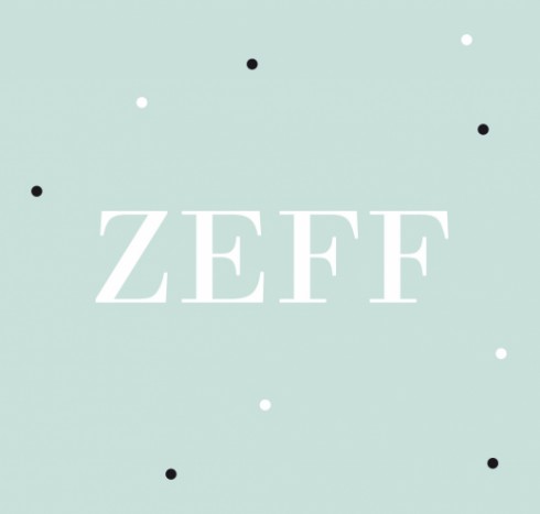 Geboortekaartje Zeff - theatervouw