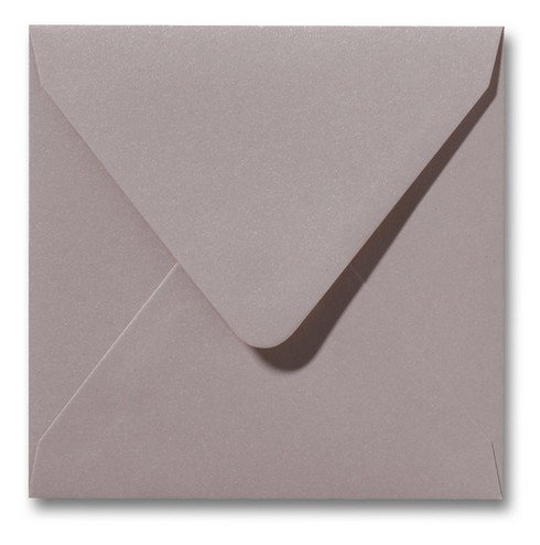 Envelop Metallic caramel 14x14