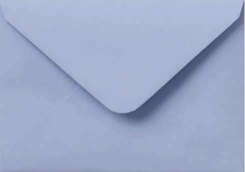 Envelop 11x15,6 - Baby blauw