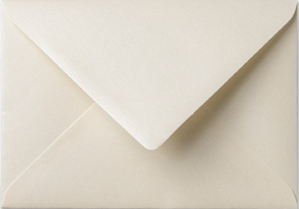 Envelop 11x15,6 Metallic cream