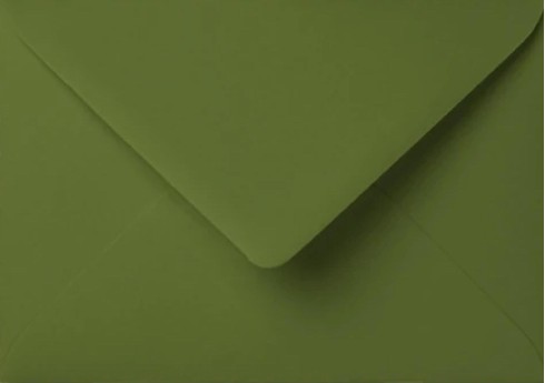 Envelop 11x15,6 - Mos groen