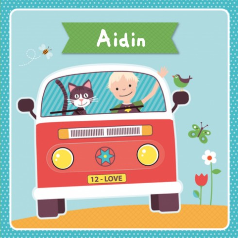 Geboortekaartje Aidin - ZW voor