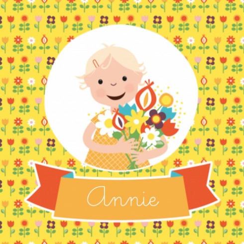 Geboortekaartje Annie - ZW voor