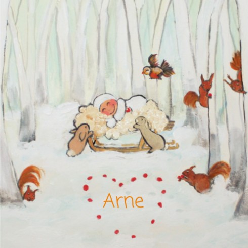 Geboortekaartje Arne - EB voor