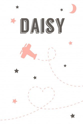 Geboortekaartje Daisy - DIY