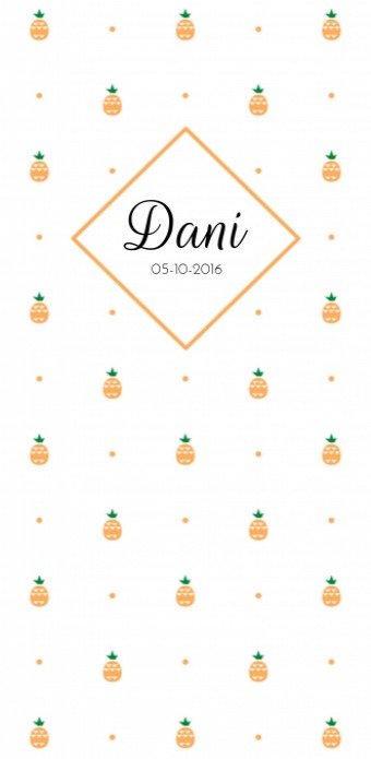 Geboortekaartje Dani - GB voor