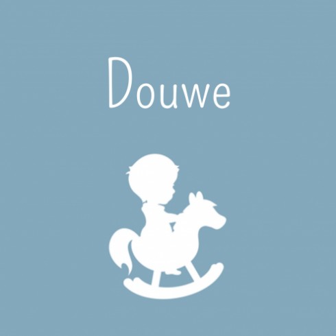 Geboortekaartje - Douwe - SC voor