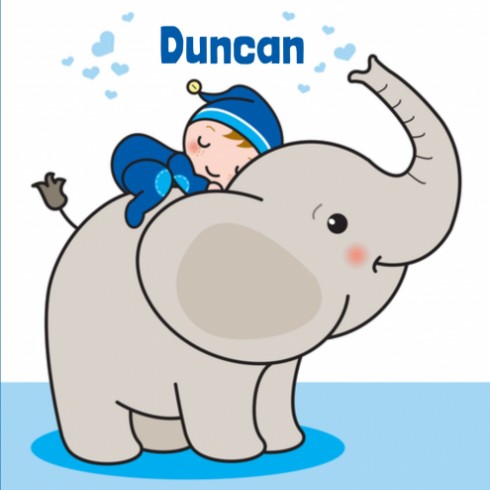 Geboortekaartje Duncan - Gb