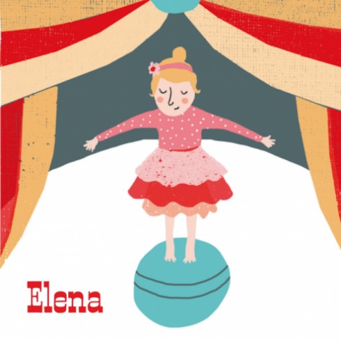 Geboortekaartje Elena - KW