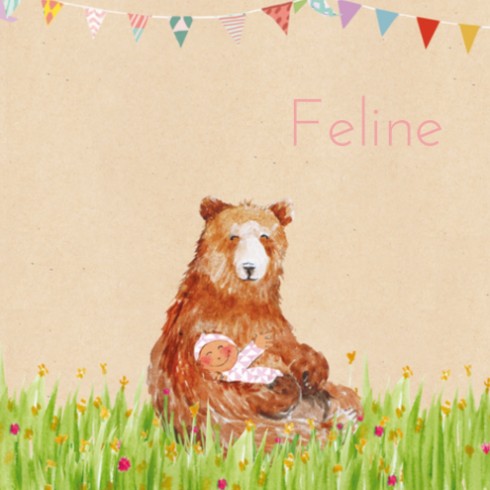 Geboortekaartje Feline - EB voor