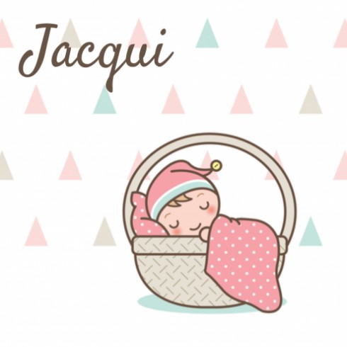 Geboortekaartje Jacqui - Gb voor