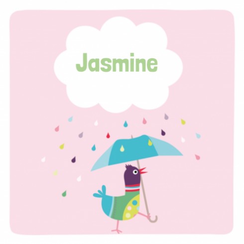 Geboortekaartje Jasmine - ZW voor