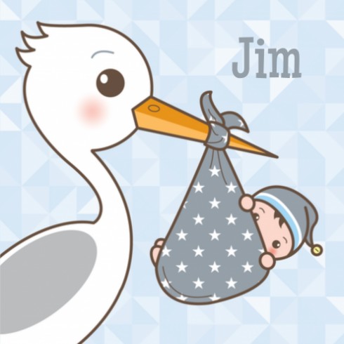 Geboortekaartje Jim -  Gb voor