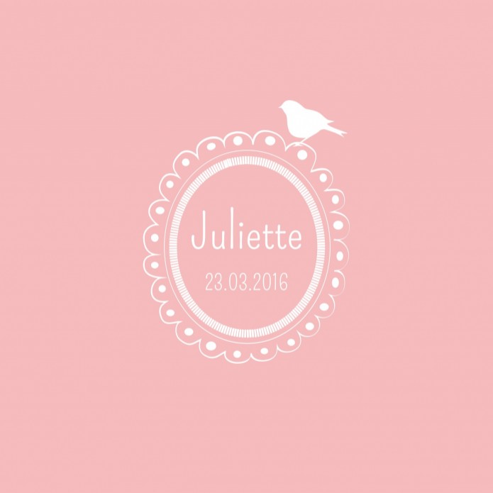 Geboortekaartje - Juliette - DIY