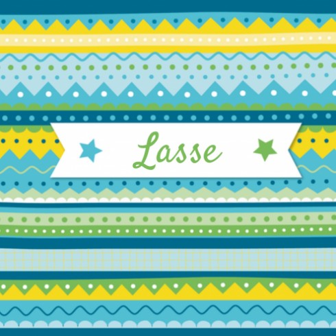 Geboortekaartje Lasse - ZW voor