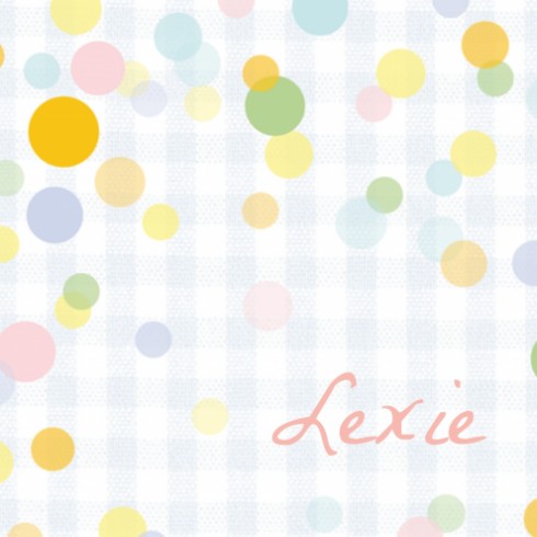 Geboortekaartje - Lexie - HK voor
