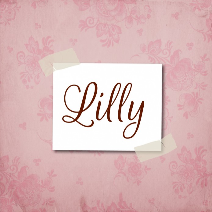 Geboortekaartje Lilly - CA