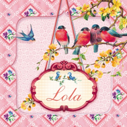 Geboortekaartje Lola - CA