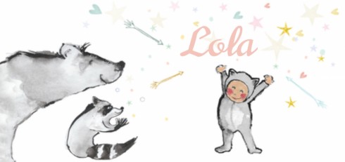 Geboortekaartje Lola - EB voor