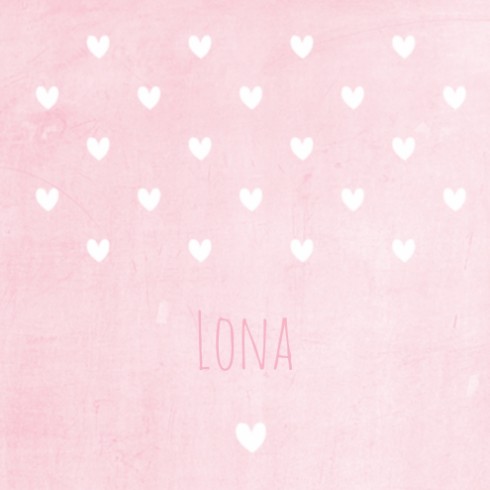 Geboortekaartje Lona - LD