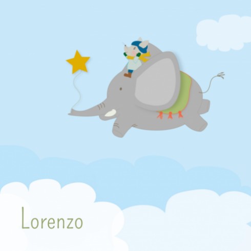Geboortekaartje - Lorenzo DZ