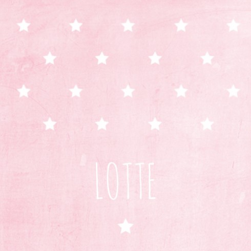 Geboortekaartje Lotte - LD