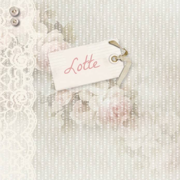 Geboortekaartje Lotte- Made4