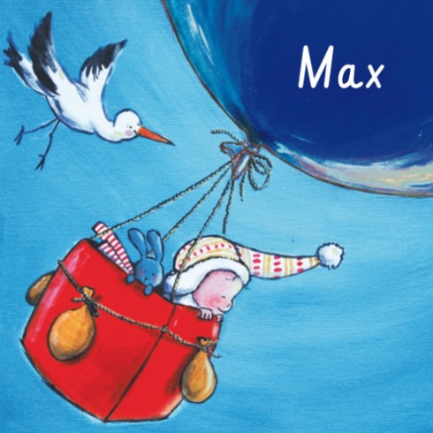 Geboortekaartje Max - JH voor