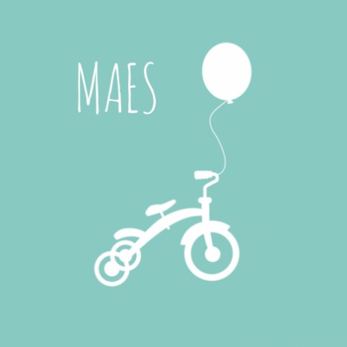 Geboortekaartje - Maes - SC voor