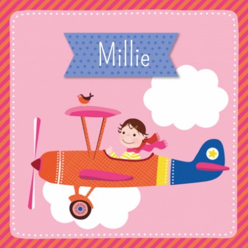 Geboortekaartje Millie - ZW voor