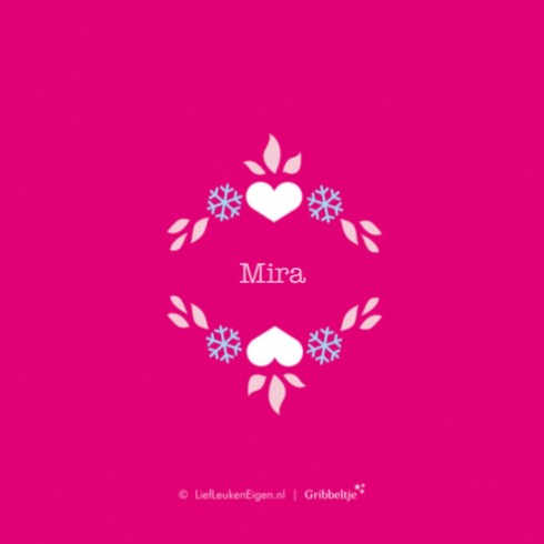 Geboortekaartje Mira - Gb