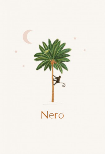 Geboortekaartje Nero - LK voor
