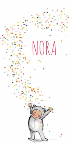 Geboortekaartje Nora - EB voor