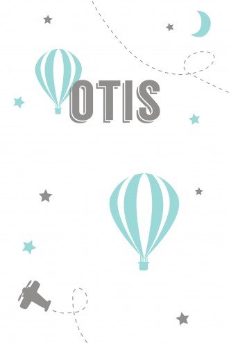 Geboortekaartje Otis - DIY