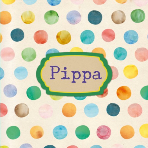 Geboortekaartje Pippa- ZW voor