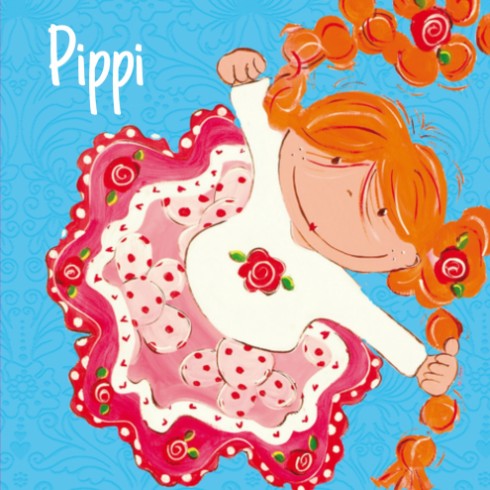 Geboortekaartje Pippi - TK