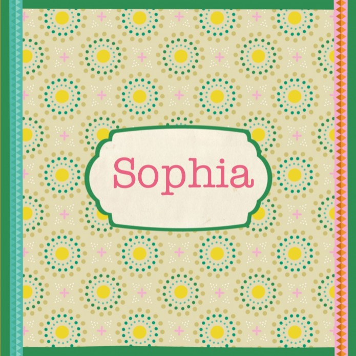 Geboortekaartje Sophia - ZW voor