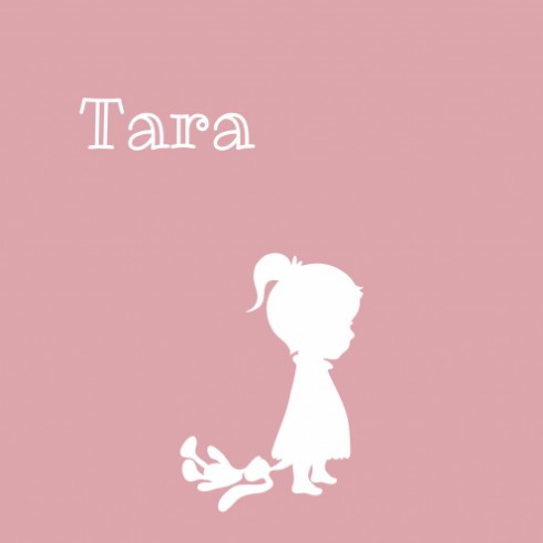 Geboortekaartje - Tara - DIY voor
