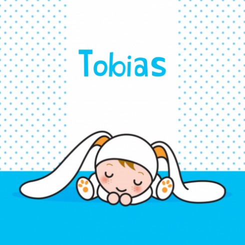 Geboortekaartje Tobias - Gb voor