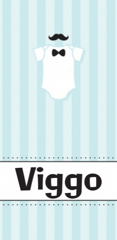 Geboortekaartje Viggo - GB voor