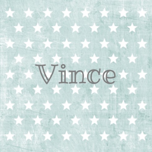 Geboortekaartje Vince - CA