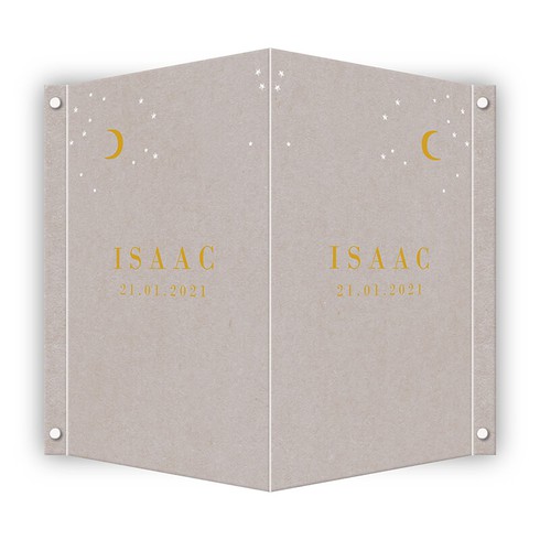Isaac-geboortebord-50x70