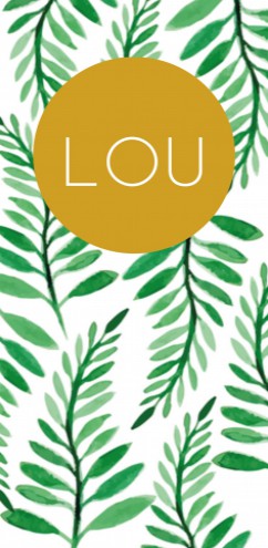 Lou botanical - Folie digitaal