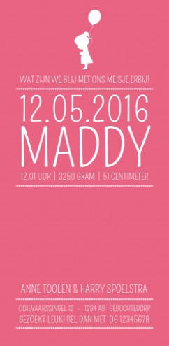 Maddy - DIY achter
