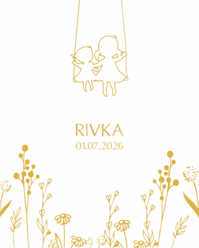 Poster 40x50 - Rivka voor