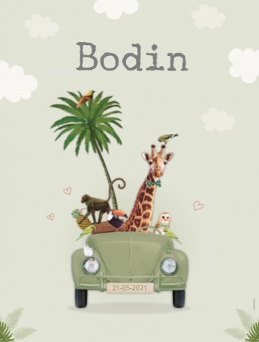 Poster Bodin -LK - 30x40 voor