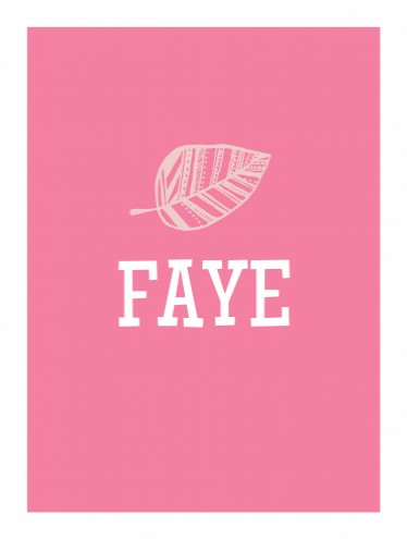 Poster Special DIY - Faye - 30x40